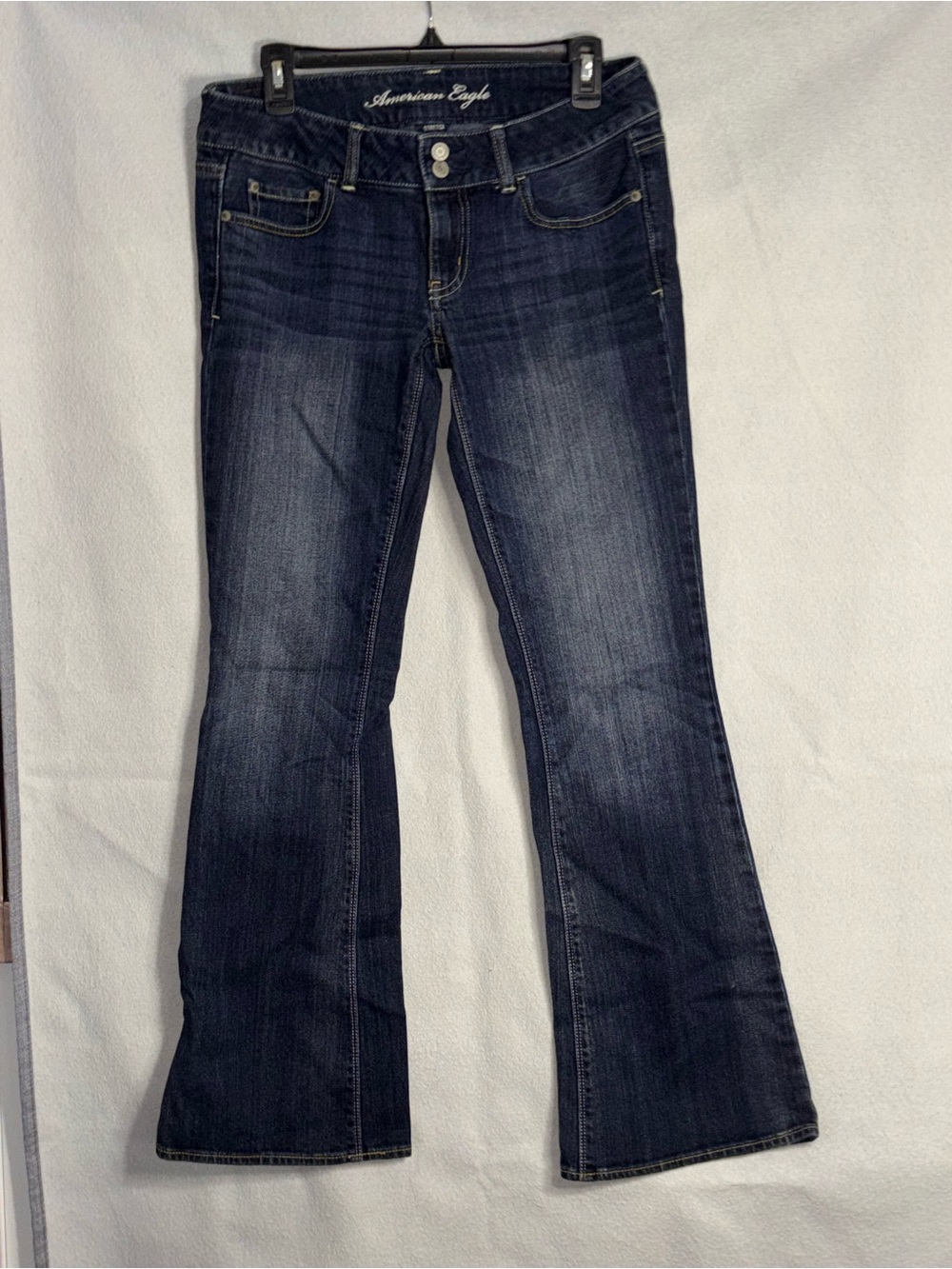 American Eagle Outfitters Dark Indigo Flare Jeans size 6